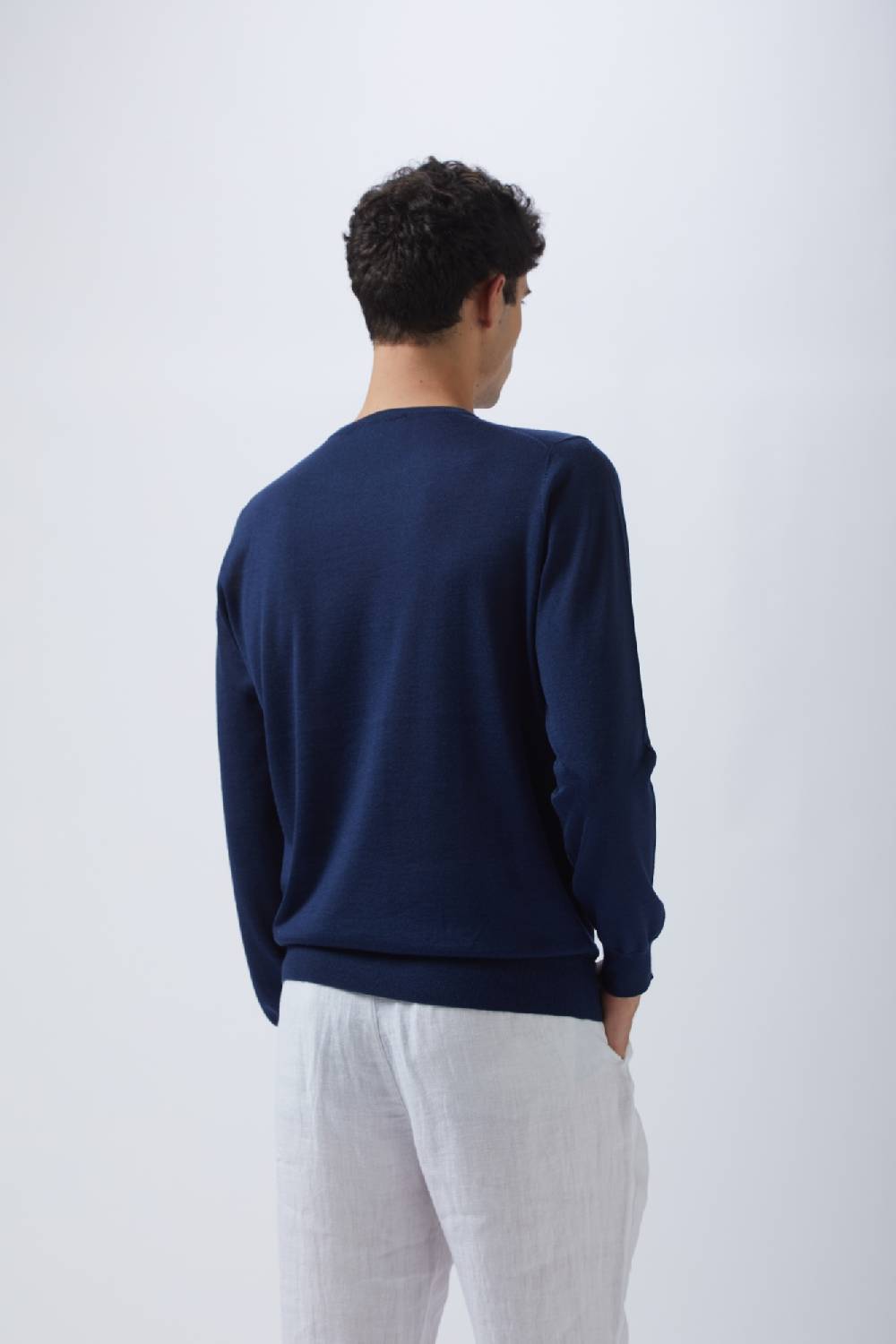 Kangra Cashmere Girocollo Rasato In Cashmere e Seta Promozione Limitata