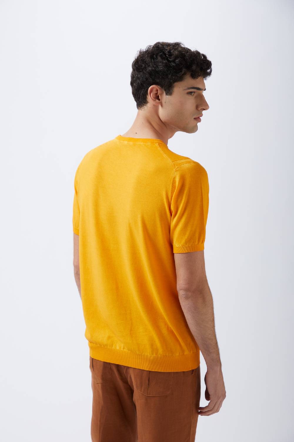 Kangra Cashmere T-Shirt Tintura Wave Rasata Shopping Online