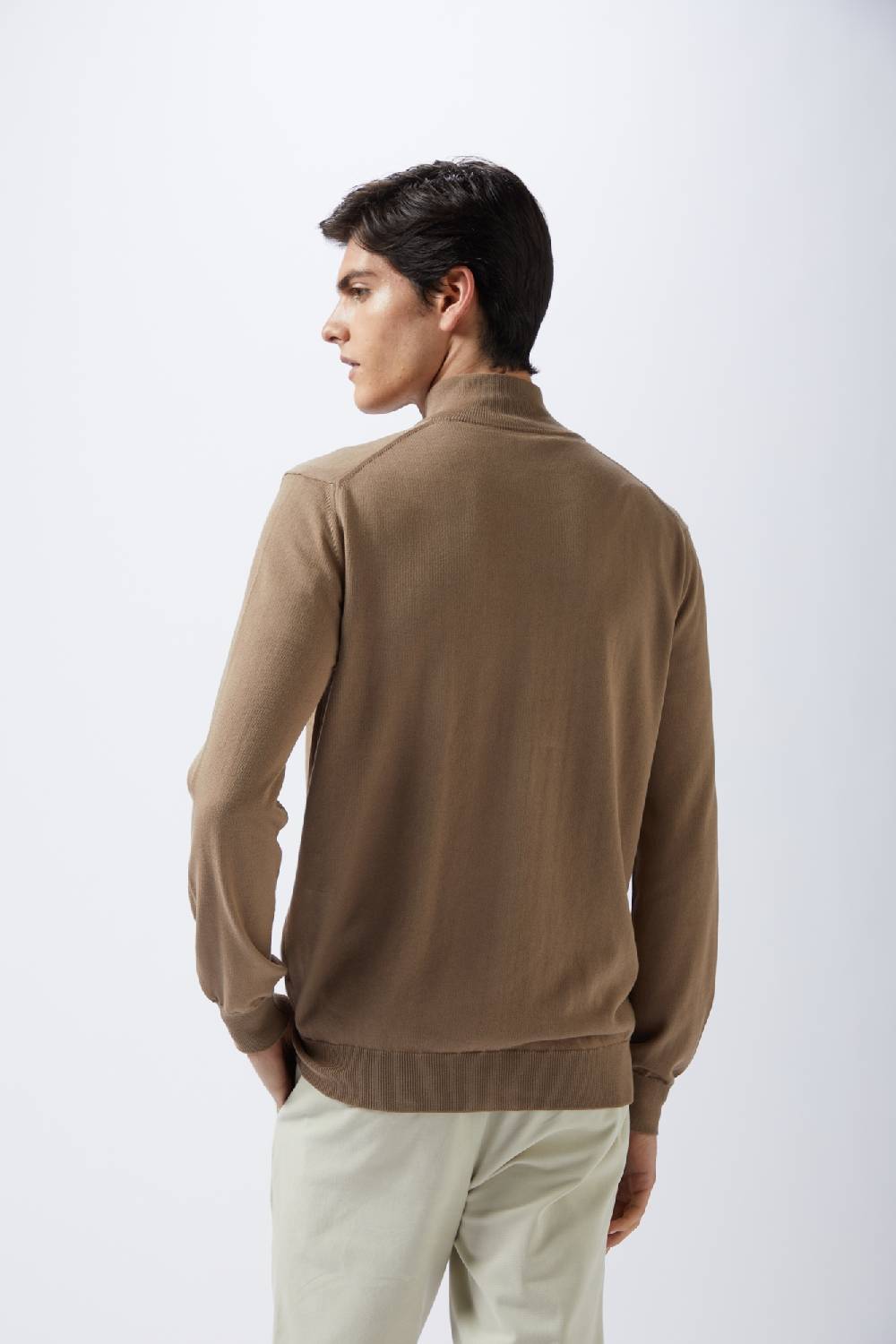 Kangra Cashmere Giubbotto Rasato In Cotone Economico