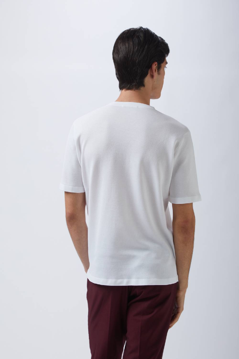 Kangra Cashmere Girocollo M-Manica Interlock Nuova