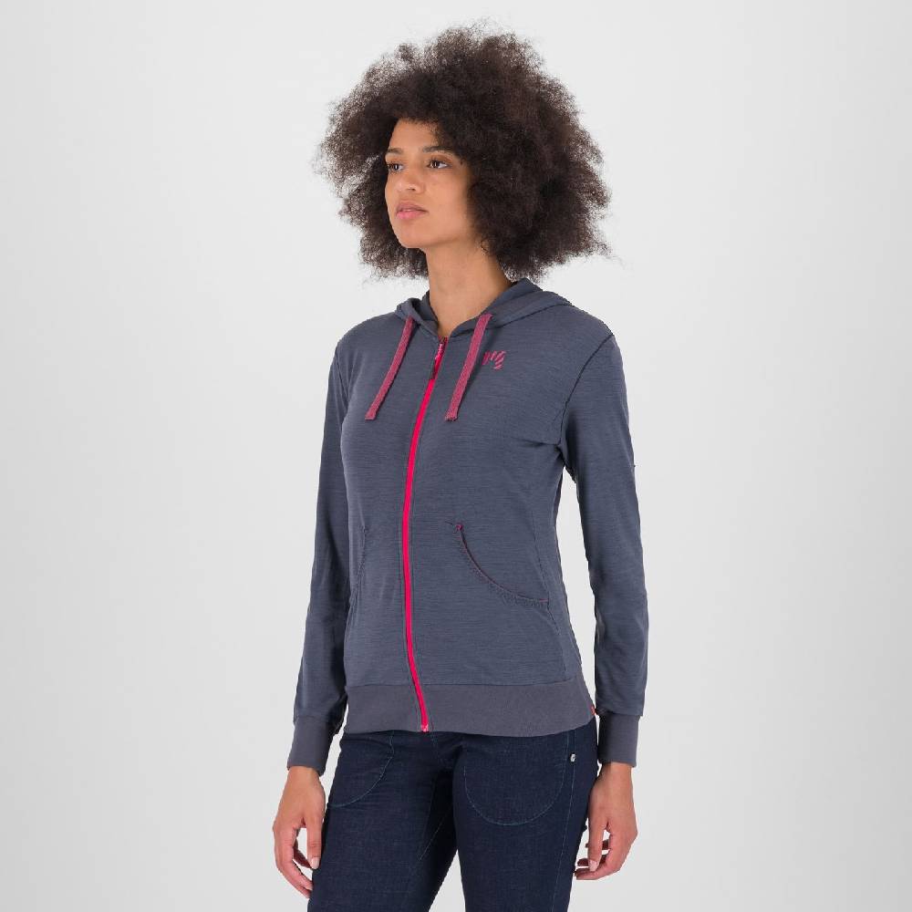 Karpos COPPOLO MERINO W FULL ZIP HOODIE Presa
