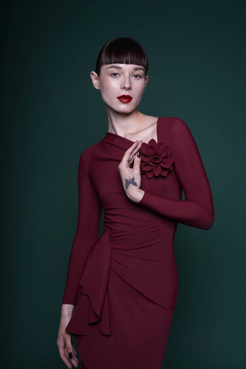 La Petite Robe Di Chiara Boni flower brooch Smaltimento dello stoccaggio