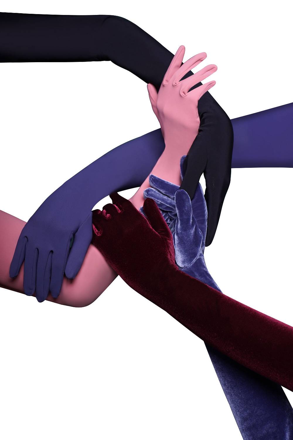 La Petite Robe Di Chiara Boni long gloves Offerta