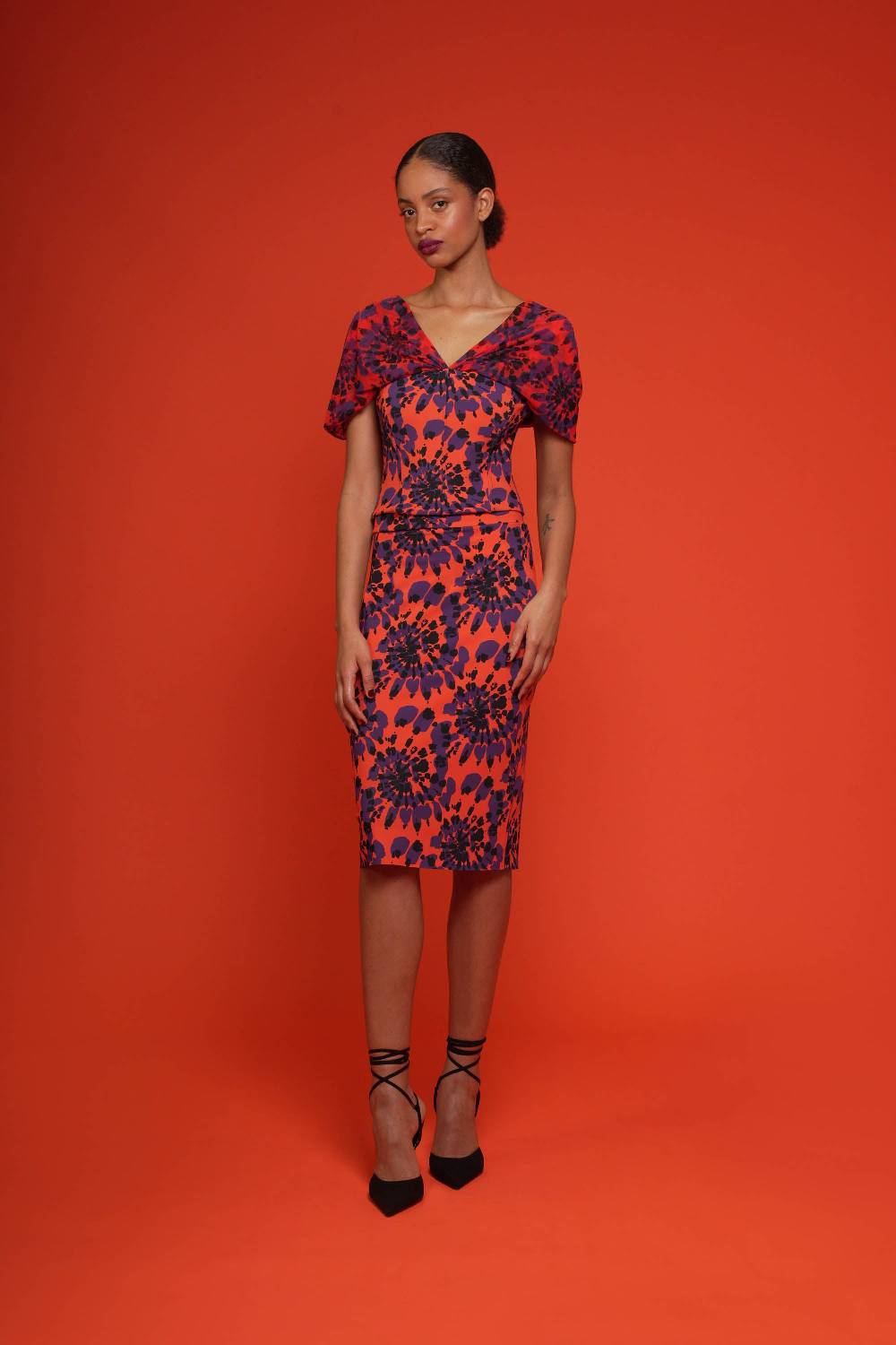 La Petite Robe Di Chiara Boni zanna illusion printed top In Saldo