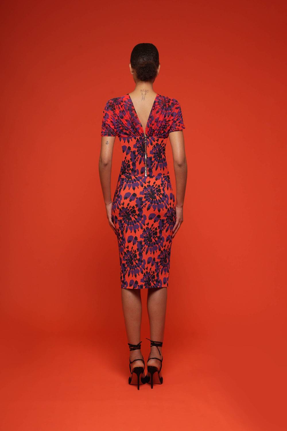 La Petite Robe Di Chiara Boni zanna illusion printed top In Saldo