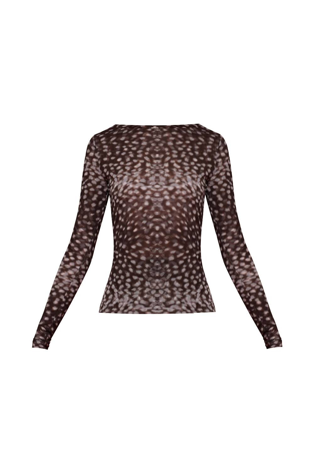 La Petite Robe Di Chiara Boni lupina illusion printed top Italy