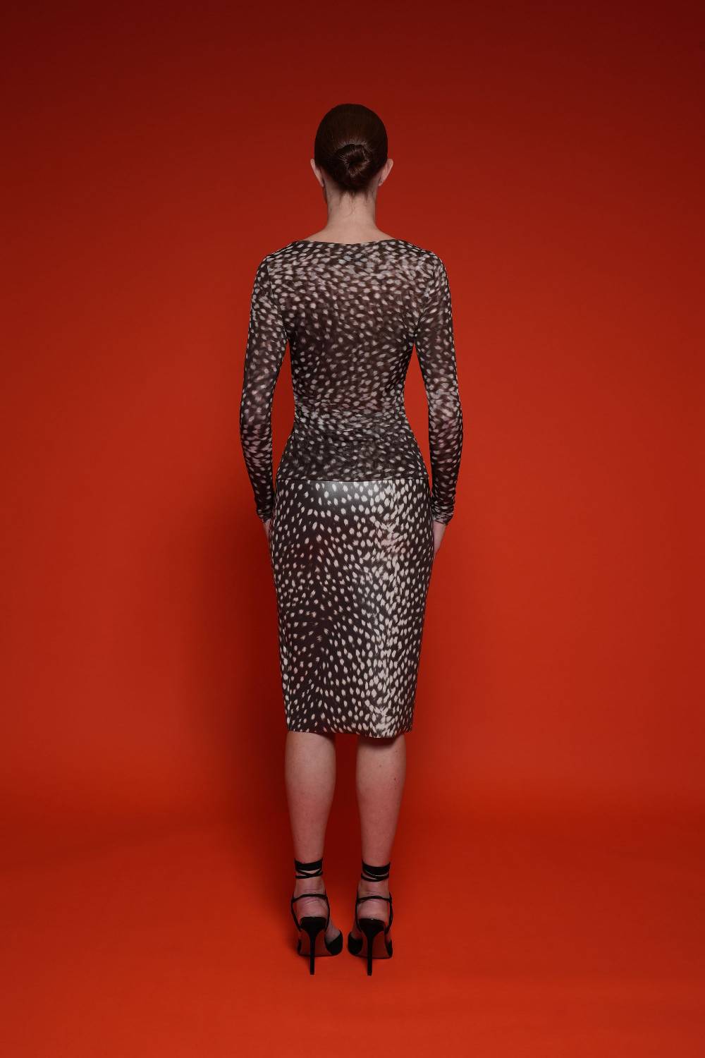 La Petite Robe Di Chiara Boni lupina illusion printed top Italy