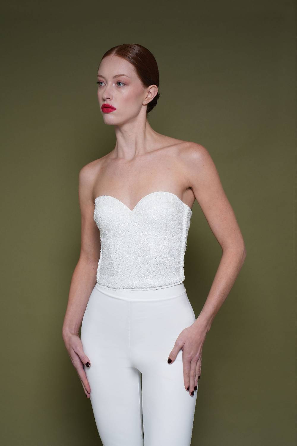 La Petite Robe Di Chiara Boni mutualia sequined top Vendita