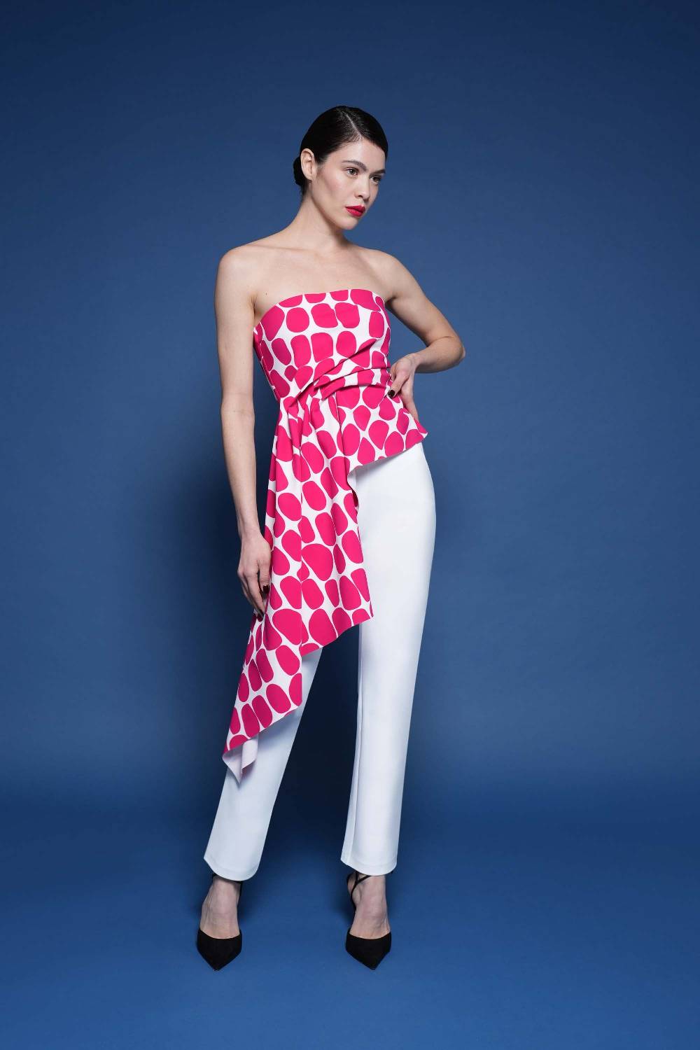 La Petite Robe Di Chiara Boni jonie printed top Promozione