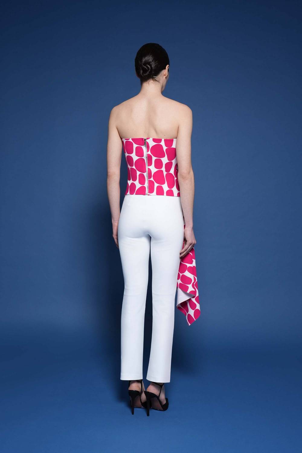 La Petite Robe Di Chiara Boni jonie printed top Promozione