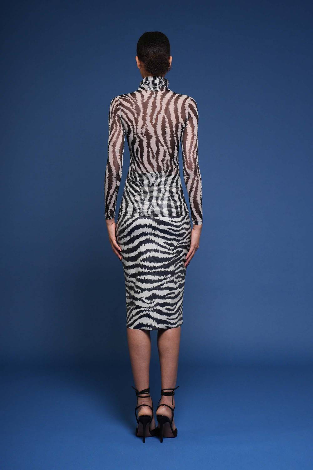 La Petite Robe Di Chiara Boni lupis illusion printed top Negozi Online