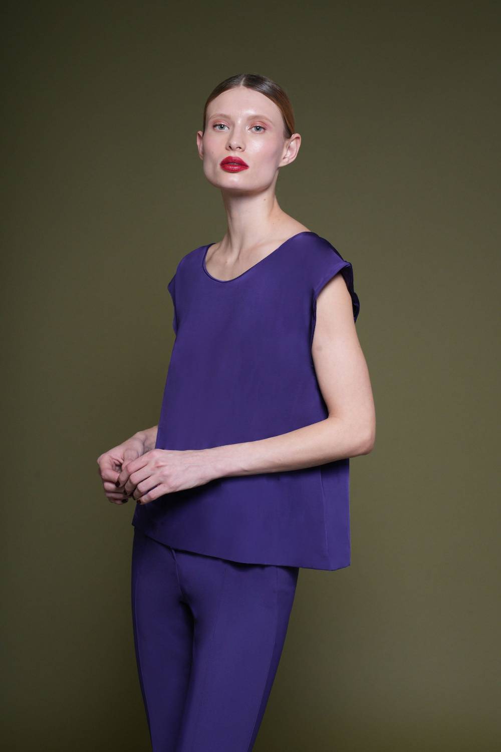 La Petite Robe Di Chiara Boni frilla flowy top Acquista Ora