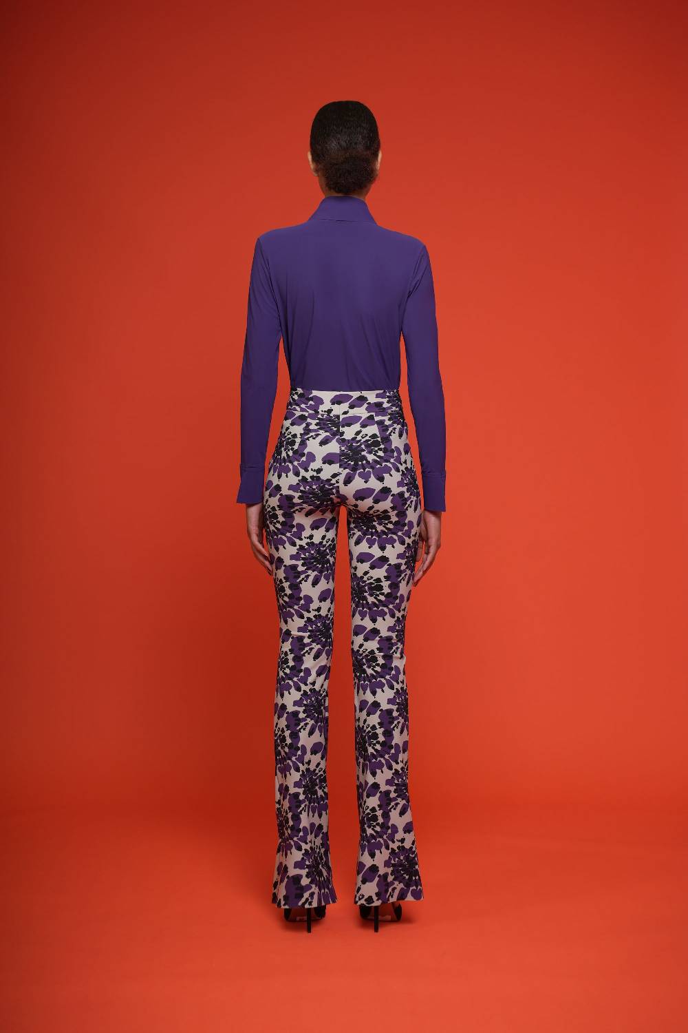 La Petite Robe Di Chiara Boni venusette high waisted printed pants Economico