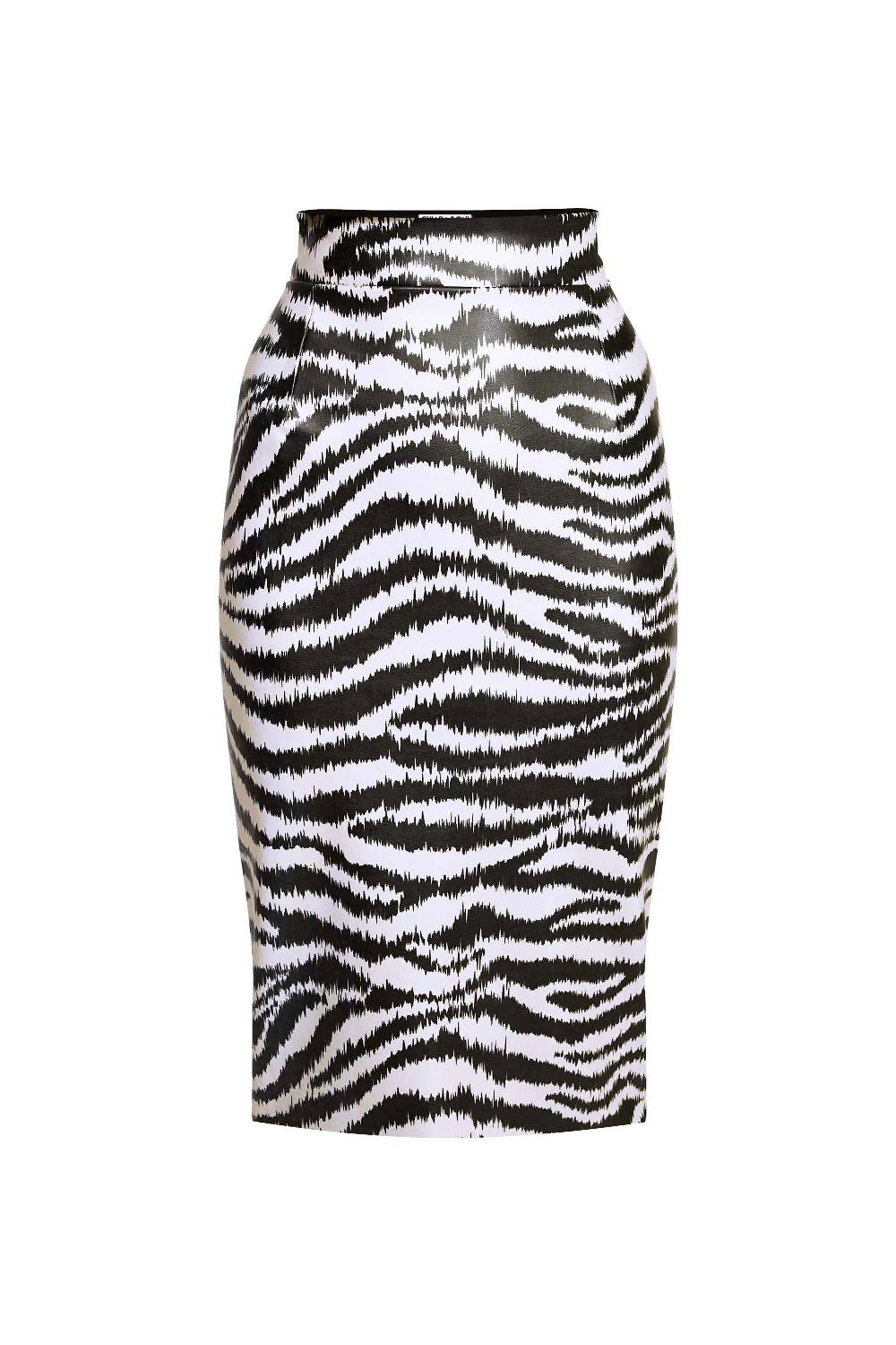La Petite Robe Di Chiara Boni lumi faux-leather printed skirt Vendite Flash