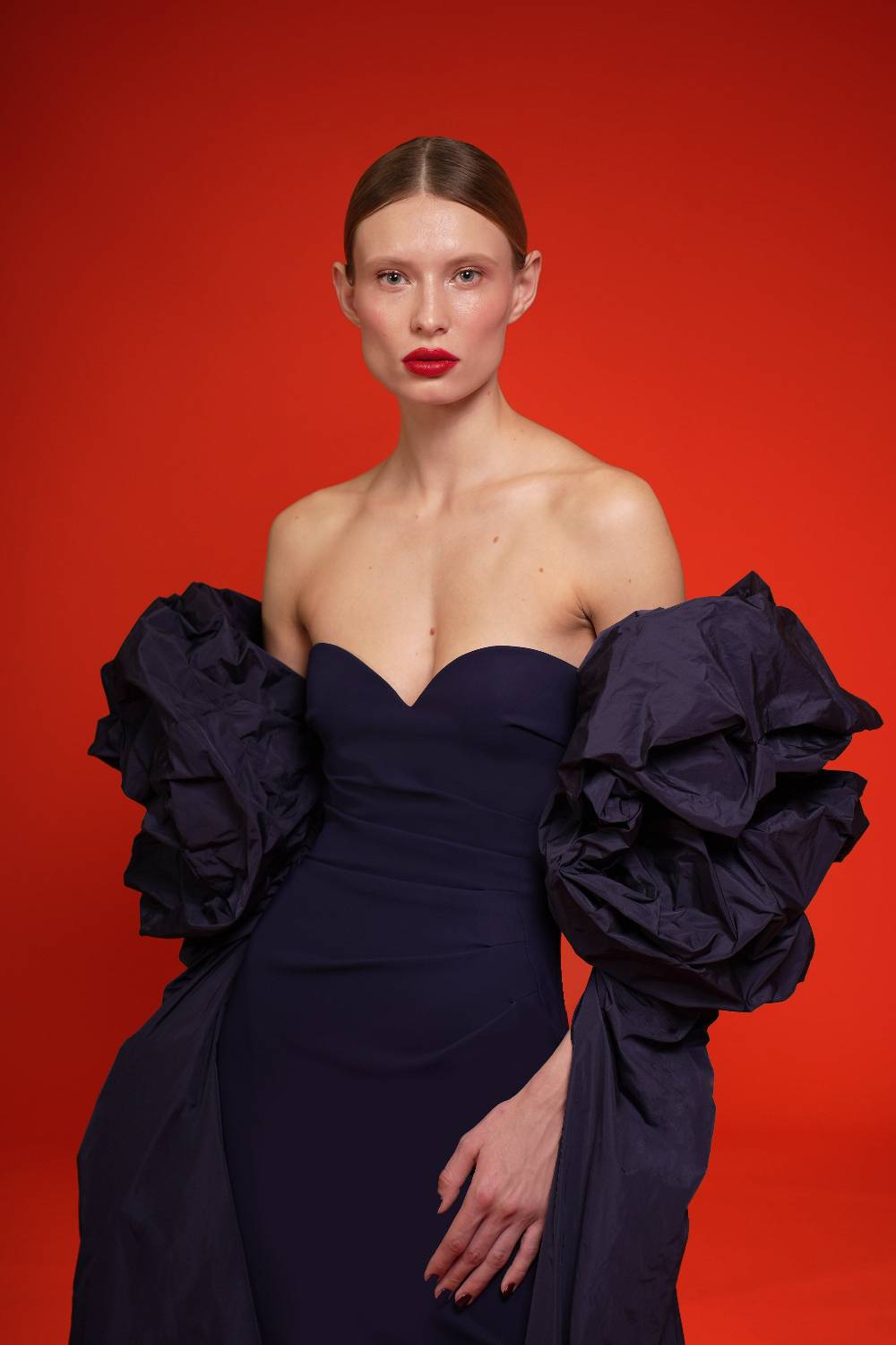 La Petite Robe Di Chiara Boni ecolu taffeta gown Sottocosto