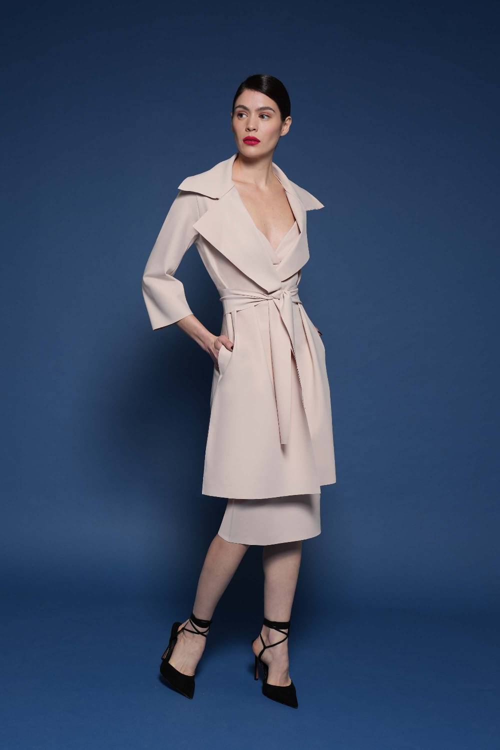 La Petite Robe Di Chiara Boni saveria duster coat Sconto