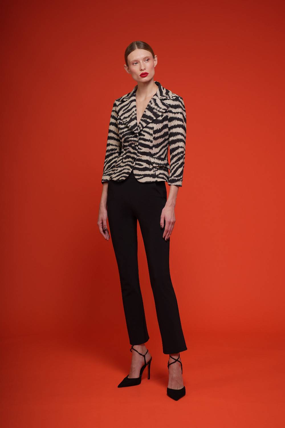 La Petite Robe Di Chiara Boni kimimela printed jacket Online