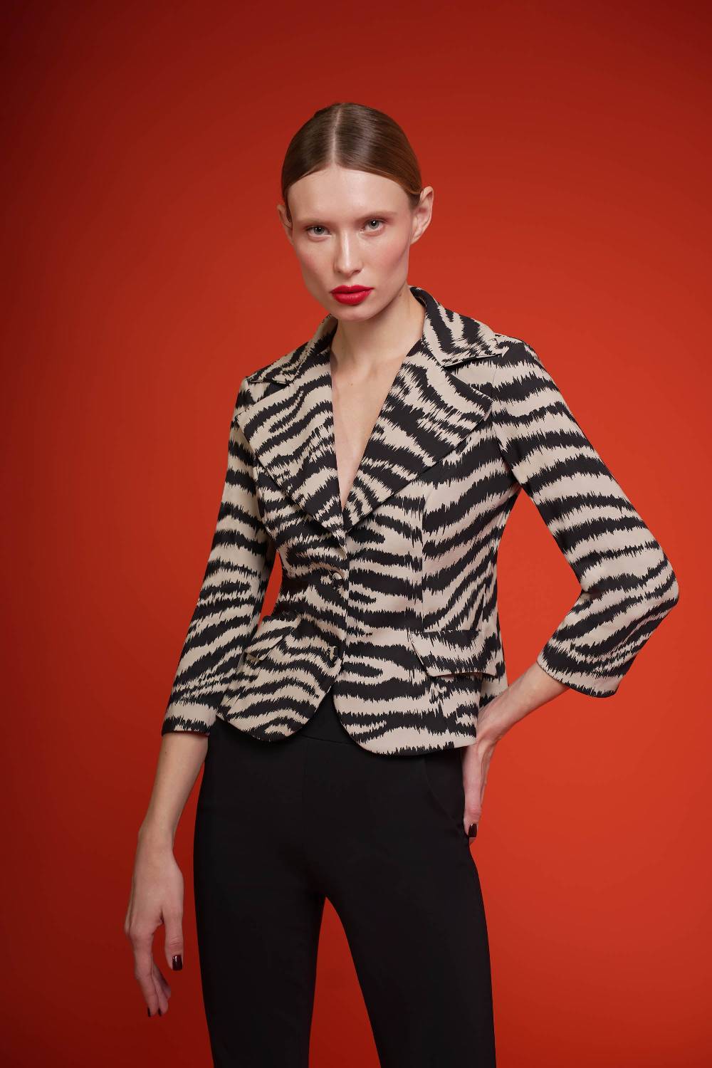 La Petite Robe Di Chiara Boni kimimela printed jacket Online