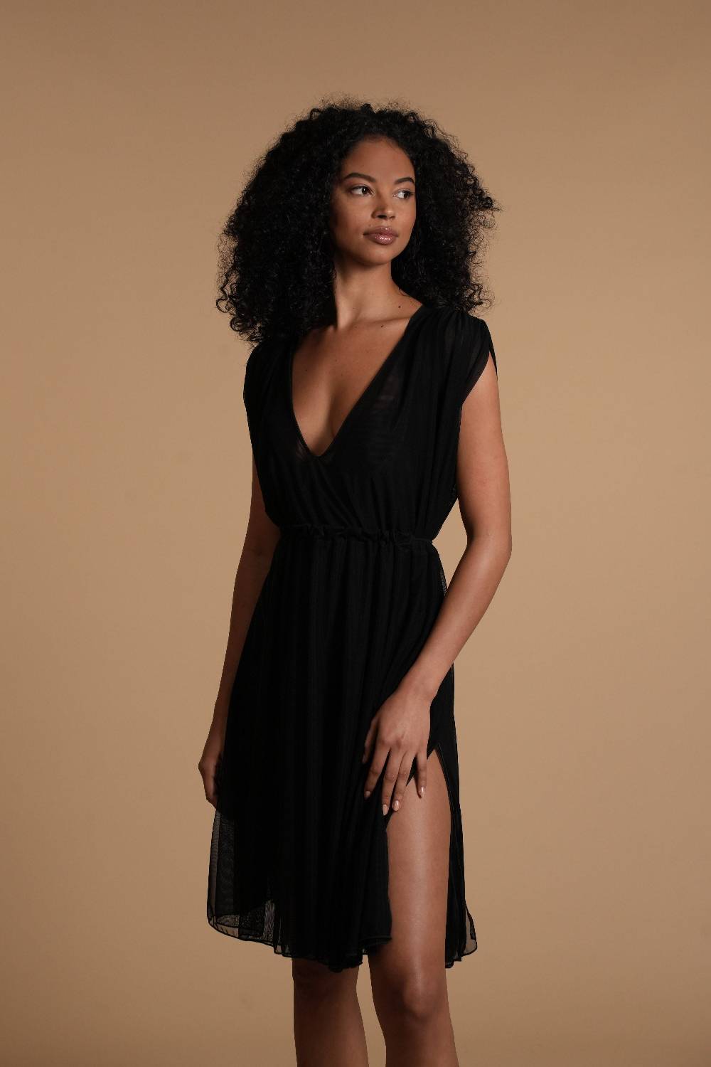 La Petite Robe Di Chiara Boni mesh-mindy cover-up Sottocosto