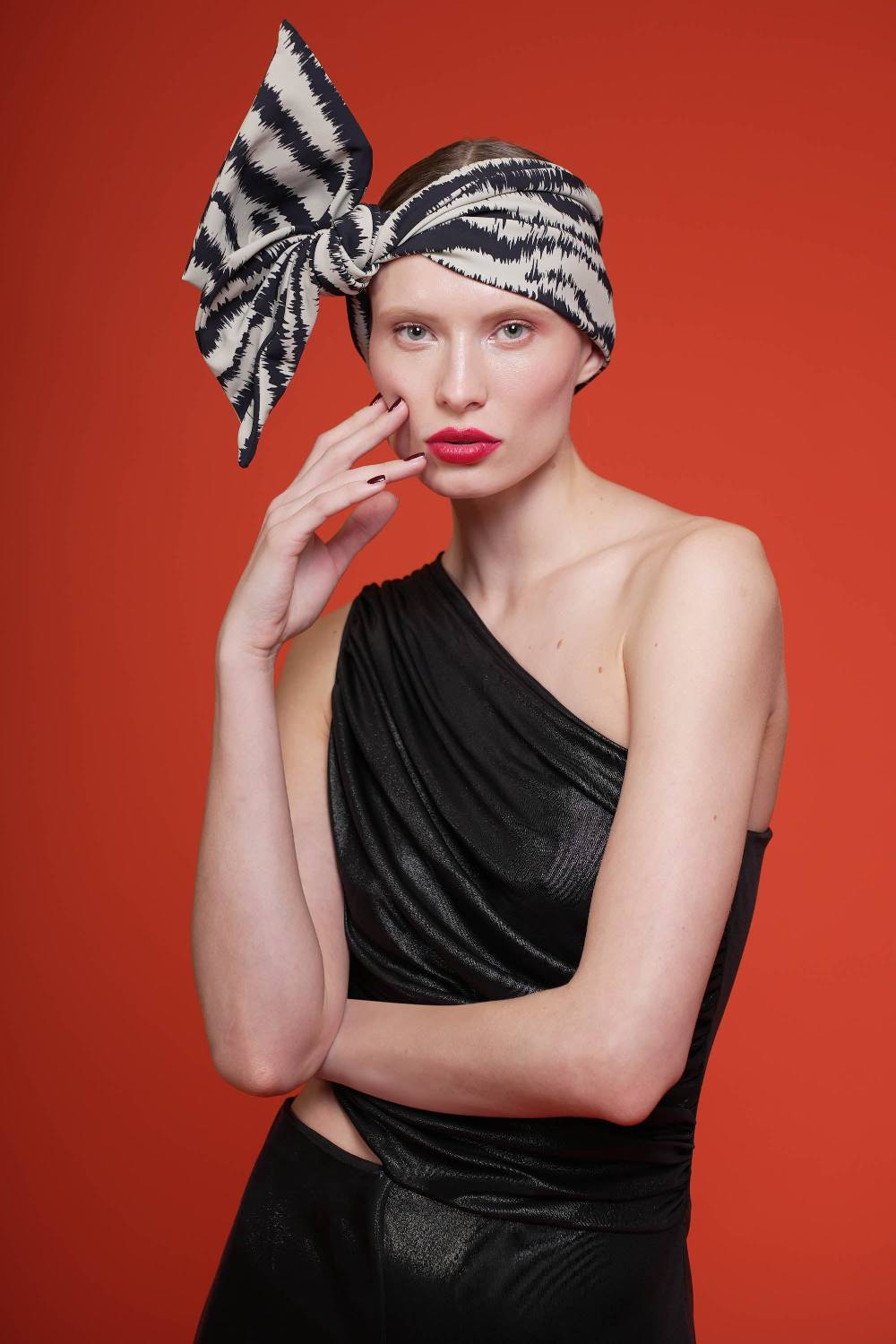 La Petite Robe Di Chiara Boni printed turban Novità
