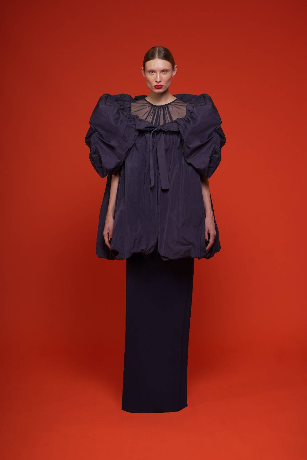 La Petite Robe Di Chiara Boni kap taffeta stole Vendita Calda