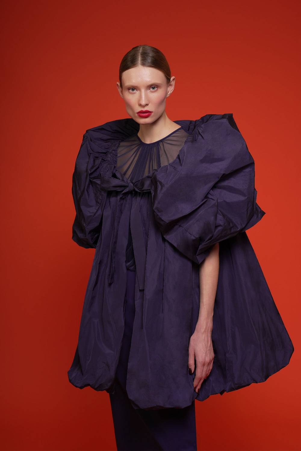 La Petite Robe Di Chiara Boni kap taffeta stole Vendita Calda