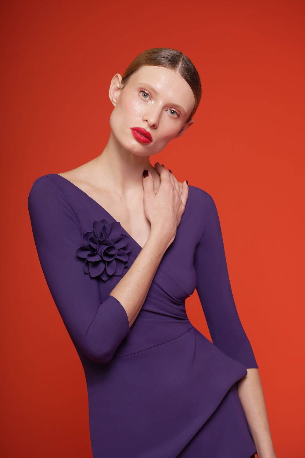 La Petite Robe Di Chiara Boni flower brooch Moda