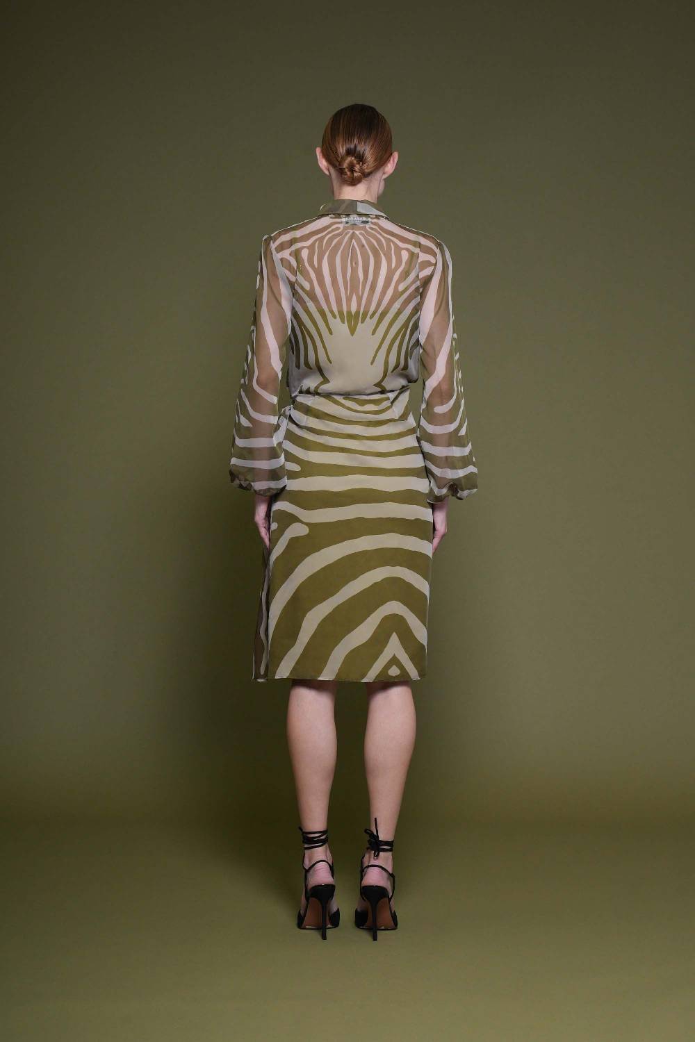 La Petite Robe Di Chiara Boni crizi printed chiffon dress Qualità Garantita