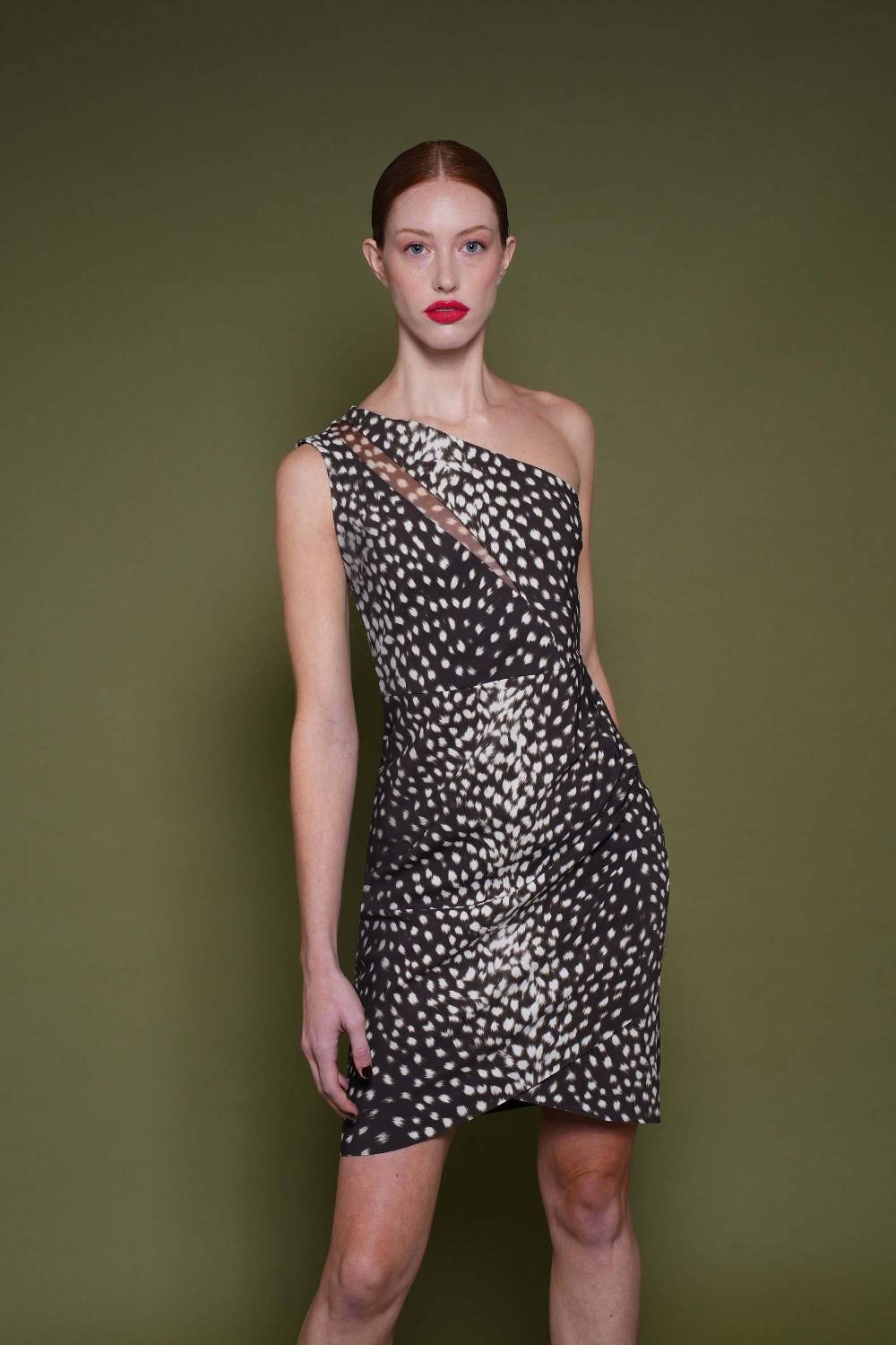 La Petite Robe Di Chiara Boni thalia illusion printed dress Acquista Ora