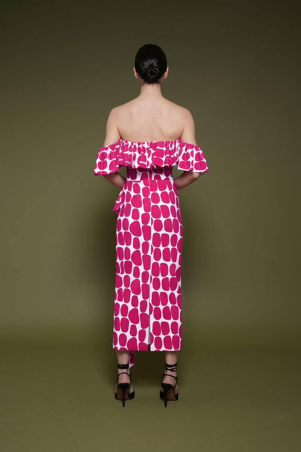La Petite Robe Di Chiara Boni giraffea midi printed dress Shopping Online