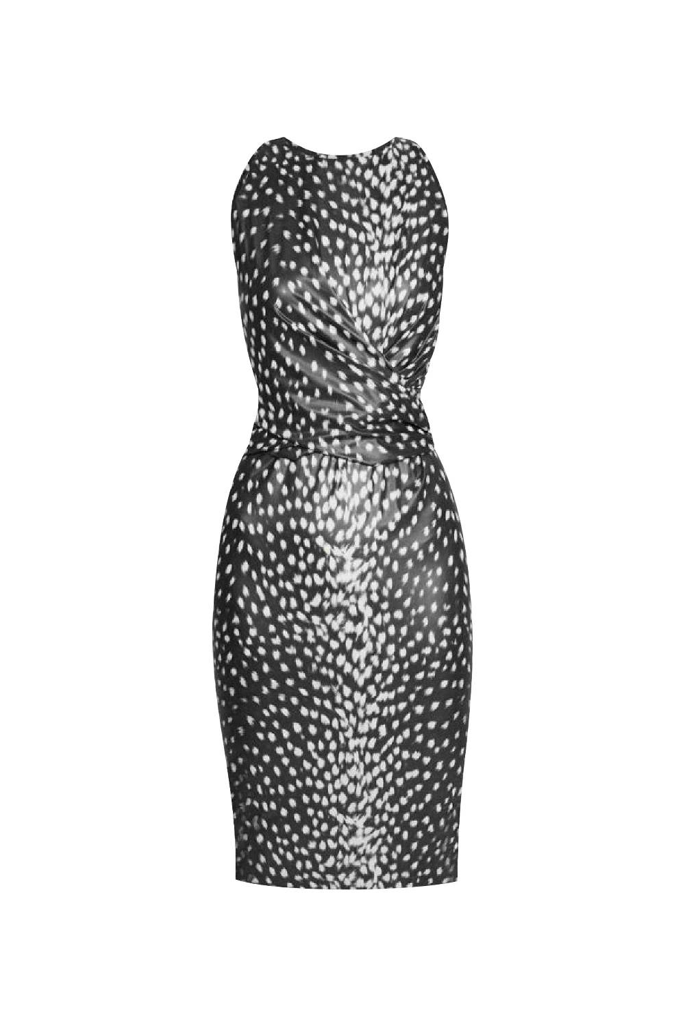 La Petite Robe Di Chiara Boni camilissima faux-leather printed dress Online