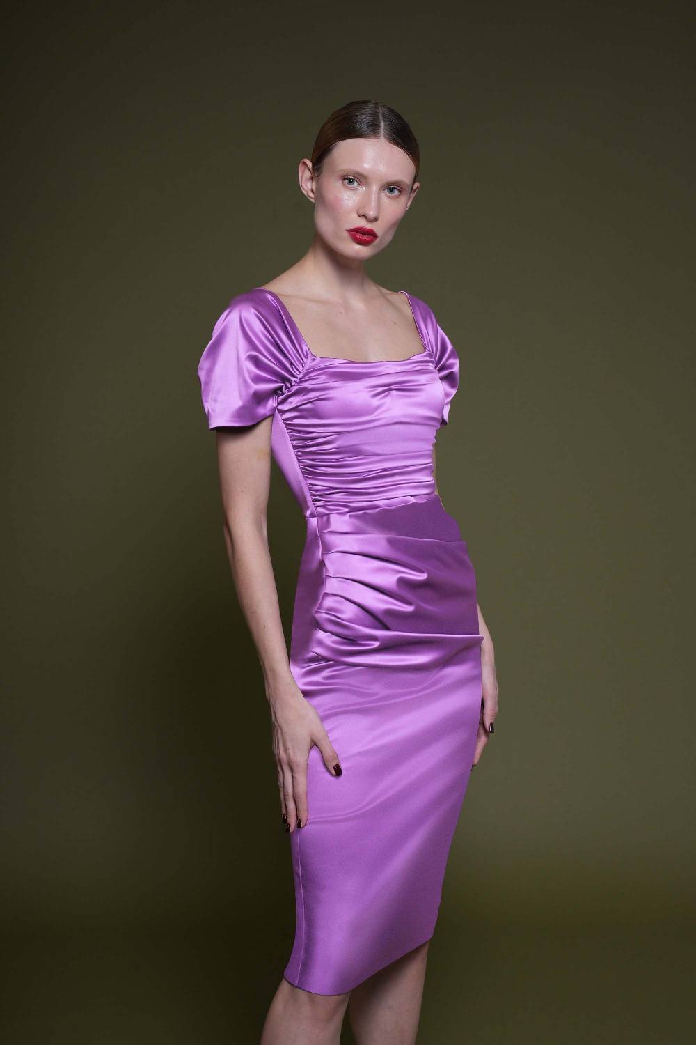 La Petite Robe Di Chiara Boni yudali satin dress Sconto