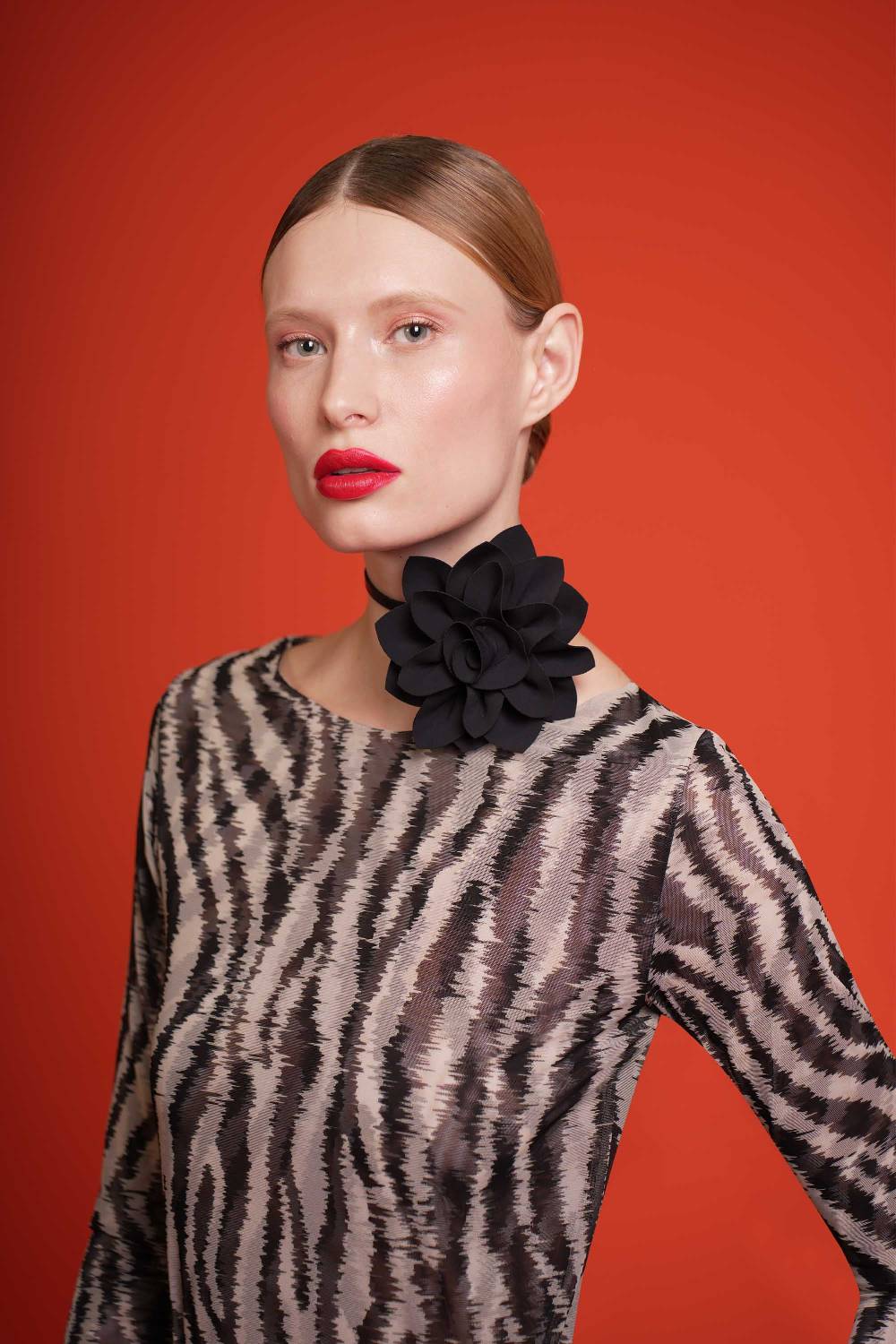 La Petite Robe Di Chiara Boni flower brooch Vendita Calda