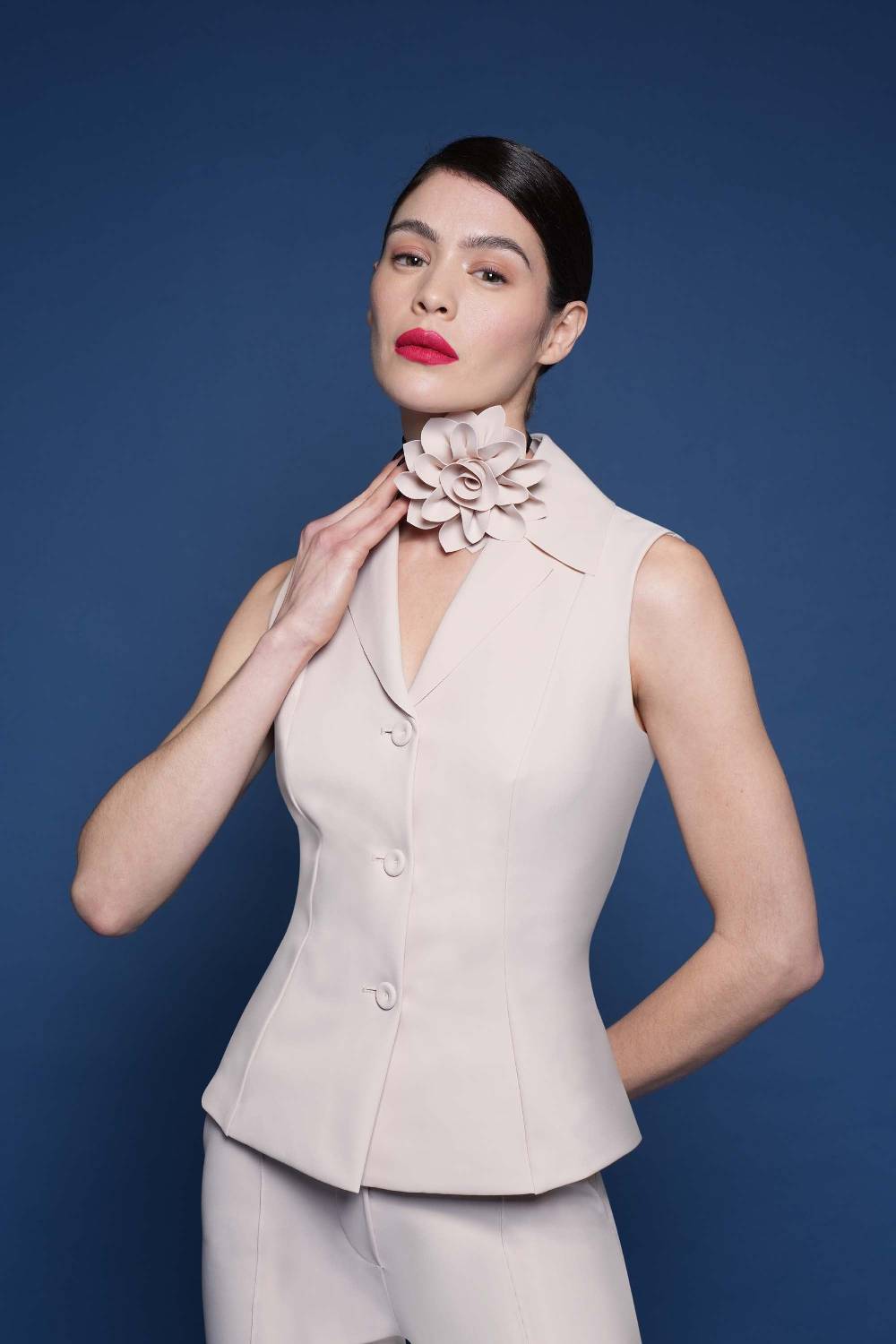 La Petite Robe Di Chiara Boni flower brooch Prezzo Ridotto