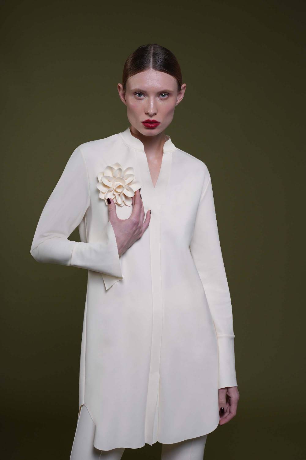 La Petite Robe Di Chiara Boni flower brooch Sottocosto