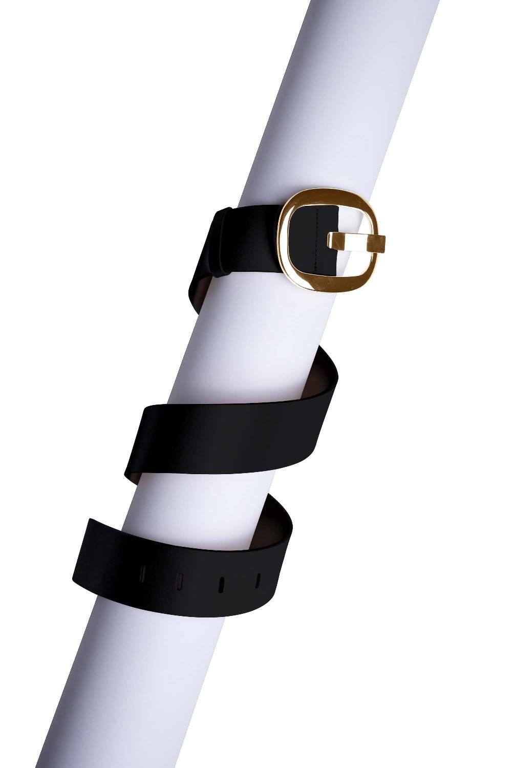 La Petite Robe Di Chiara Boni leather belt with metallic buckle Convenienza