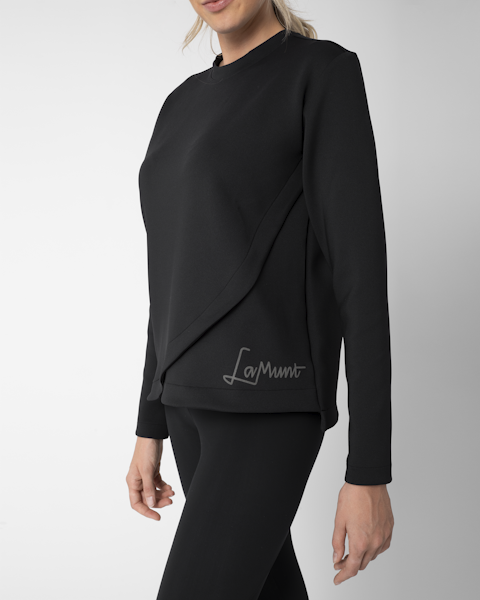 Lamunt CLELIA FELPA LOGO In Linea