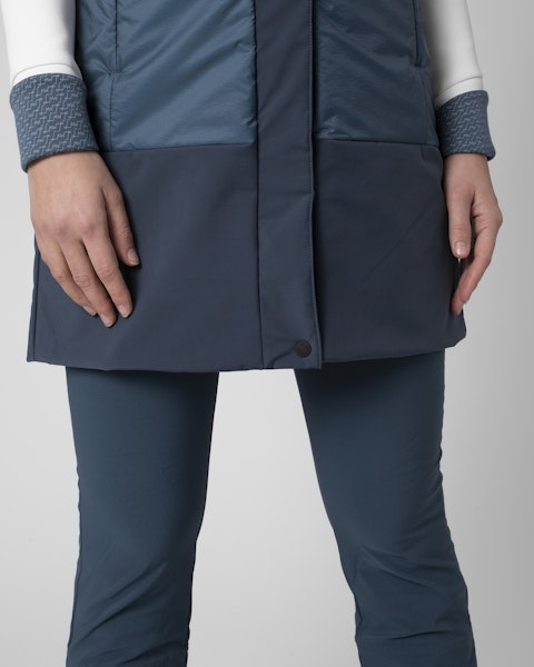 Lamunt ELENA GILET LUNGO IN CASHMERE Vendita Economica