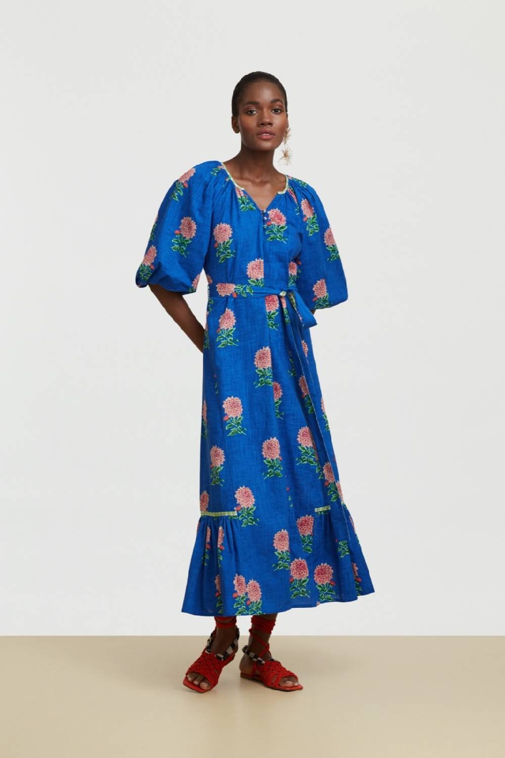 Lisa Corti abito mandili mamagoto royal blue Prezzo Ridotto
