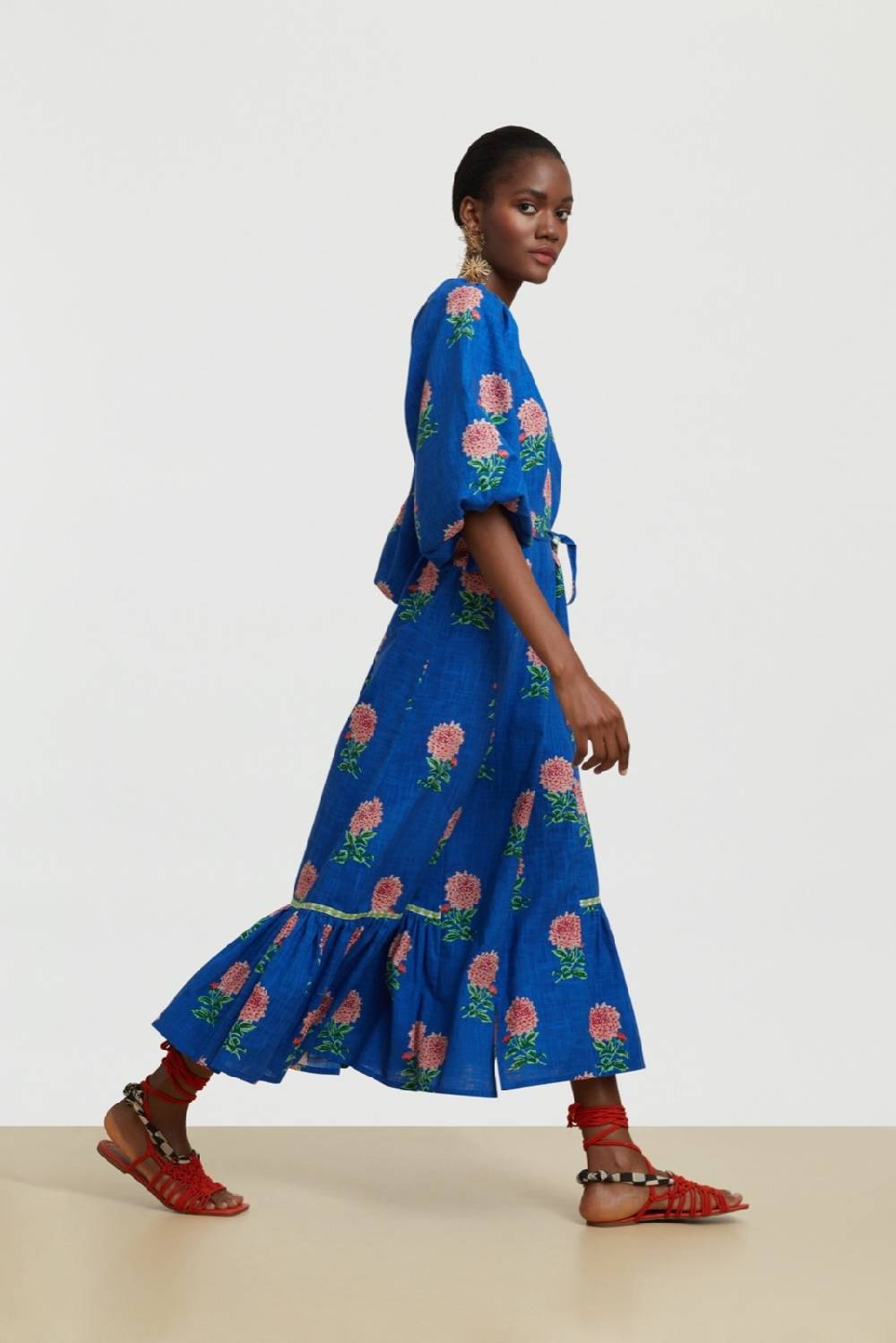 Lisa Corti abito mandili mamagoto royal blue Prezzo Ridotto