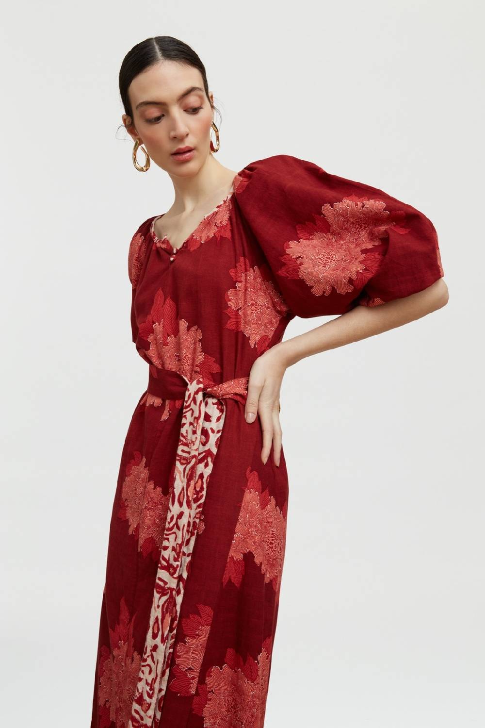 Lisa Corti abito mandili abhanery peony rany Sottocosto