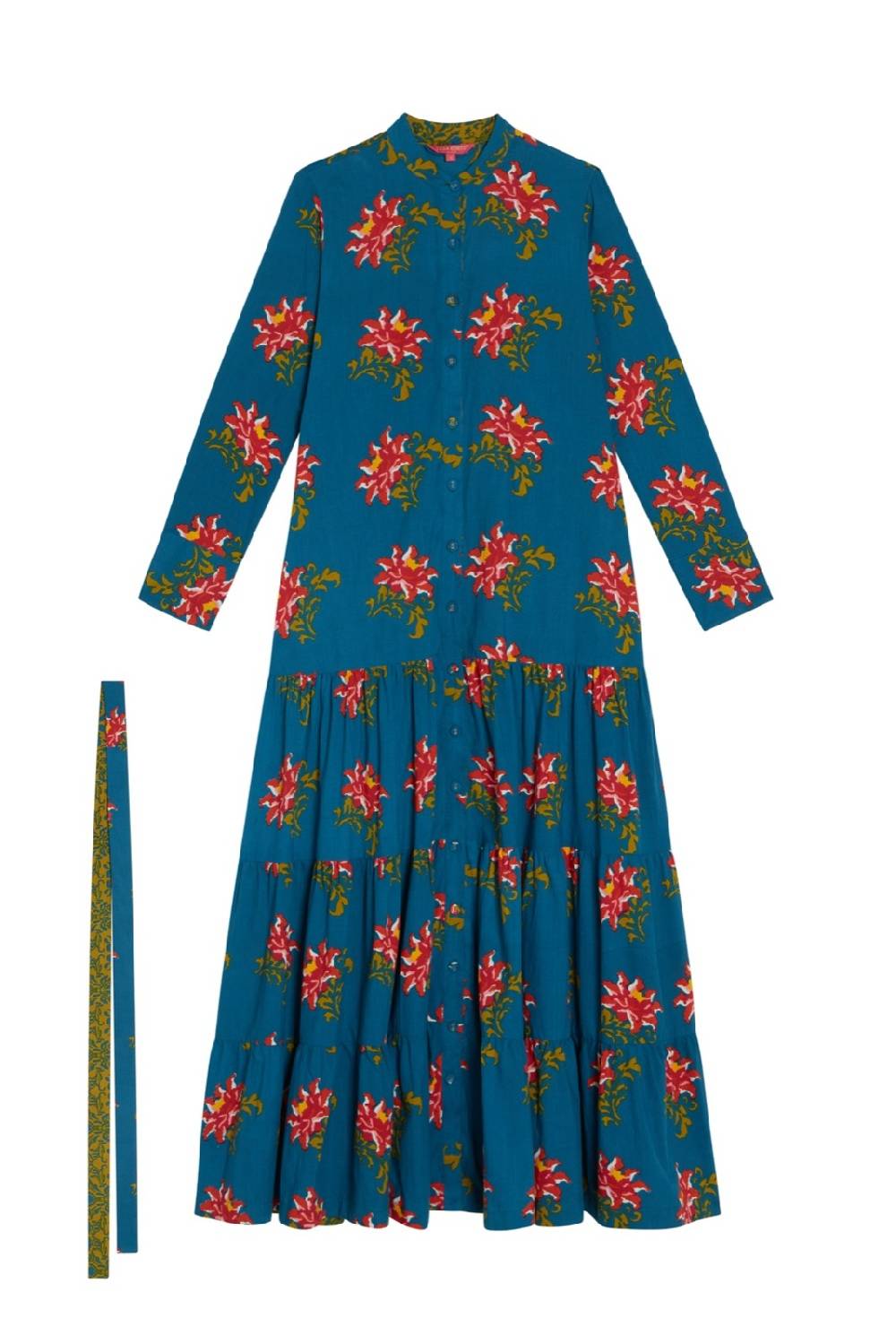 Lisa Corti abito tulsi tangeri rose teal Offerta