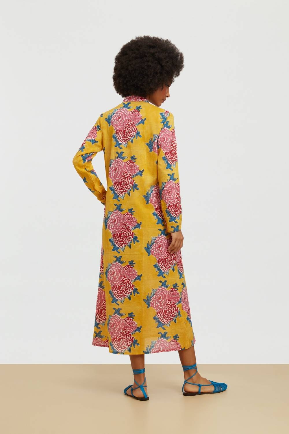 Lisa Corti kurta lunga corolla gold Saldi