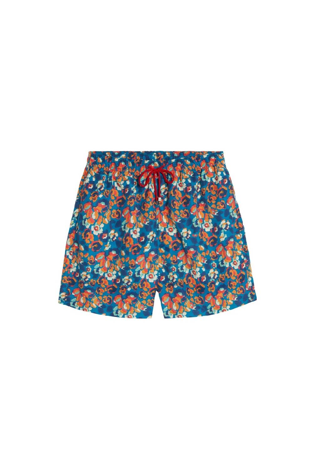 Lisa Corti costume patmos wax flower cobalt Italy