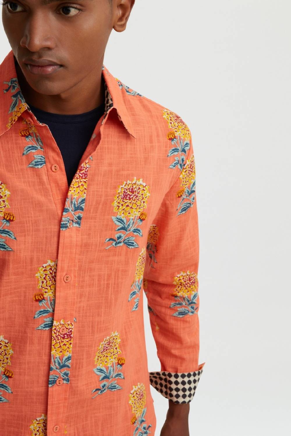 Lisa Corti camicia acapulco mamagoto geranium 2025