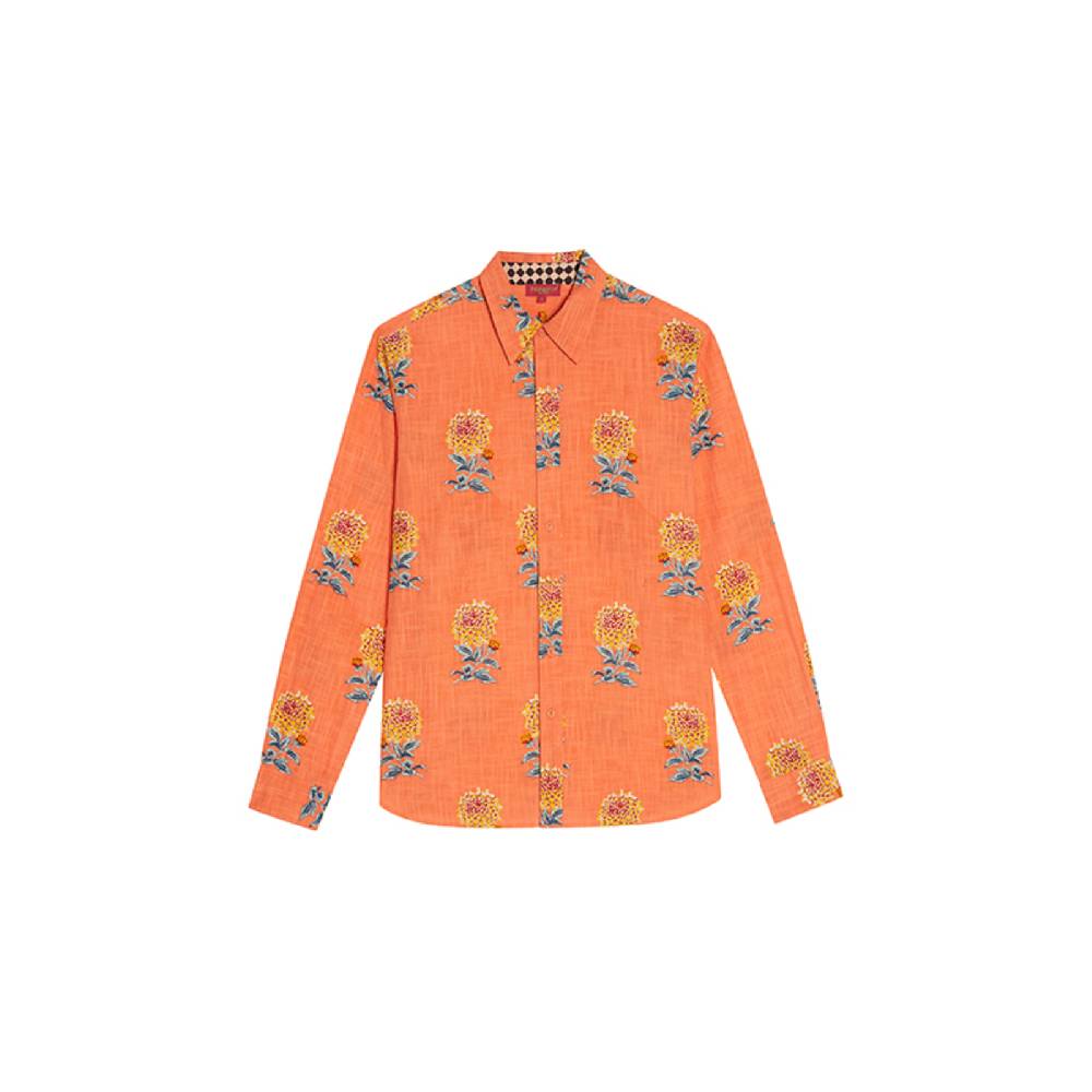 Lisa Corti camicia acapulco mamagoto geranium 2025