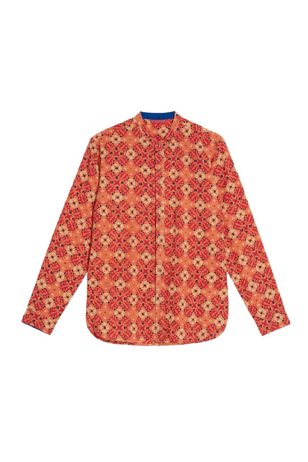 Lisa Corti camicia santorini morocco design red Promozione