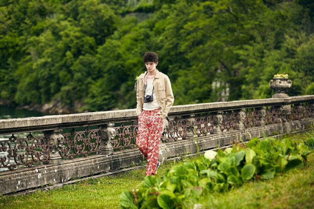 Lisa Corti pantalone dinghi marocco design red Fino Al -60%