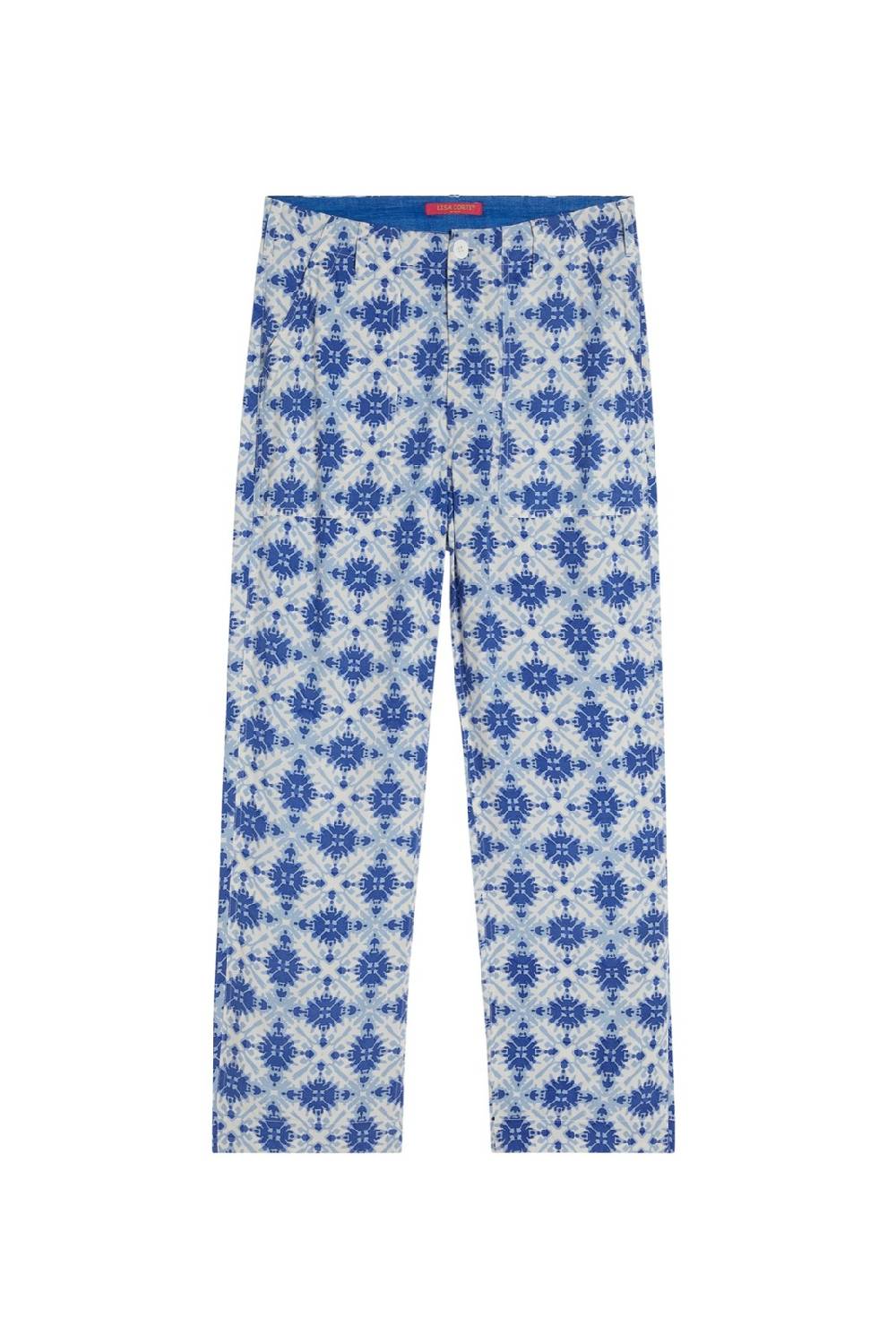 Lisa Corti pantalone dinghi marocco design blue Affare Del Giorno