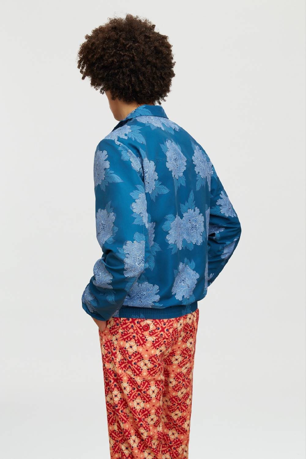 Lisa Corti giacca meltemi abhanery peony blue Sottocosto